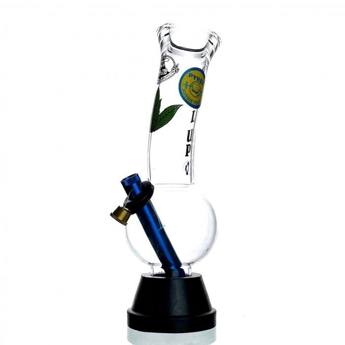 Agung Dooby Leaf Mull Up Glass Bong 25cm