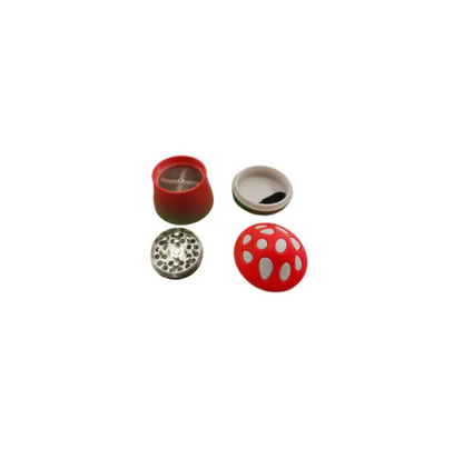 4 Piece Mushroom design 55mm Grinder