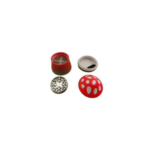 4 Piece Mushroom design 55mm Grinder