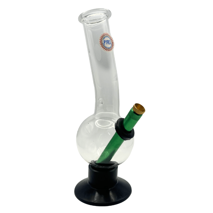 MWP Bent Bubble Glass Bong 25cm - Bong Empire