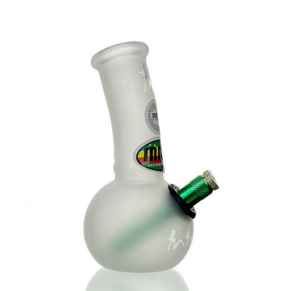 MWP Frosted Bubble Glass Bong 15cm - Bong Empire