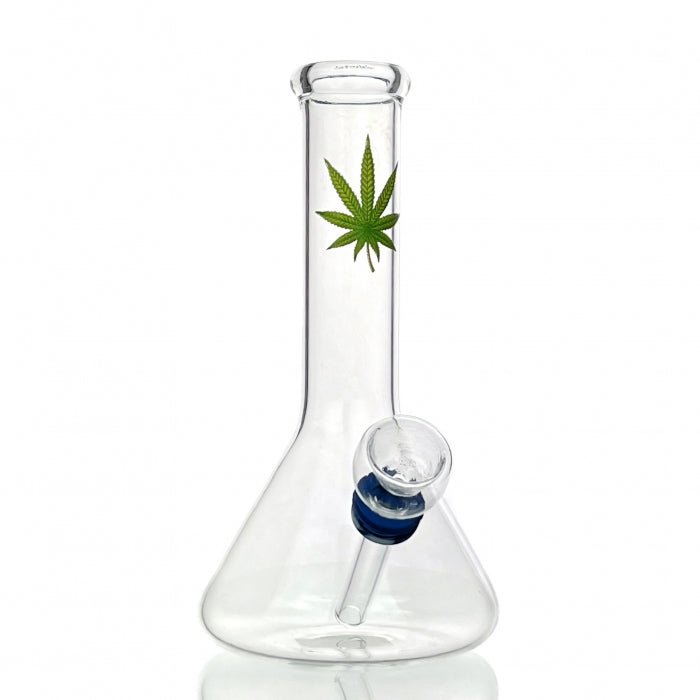 MWP Leaf Beaker Glass Bong 13cm - Bong Empire