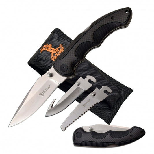 Elk Ridge Interchangeable Blade Folding Knife 12cm