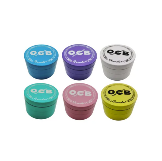 63mm Pastel Coloured 4 Piece Grinder OCB