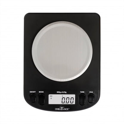 On Balance Intrepid Series Compact Bench Scales 0.01g - 600g - Bong Empire