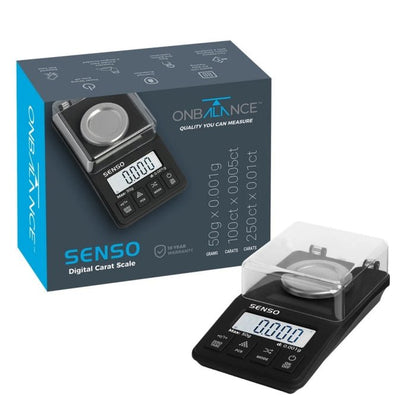 On Balance Senso Digital Carat Scales 0.001g - 50g - Bong Empire