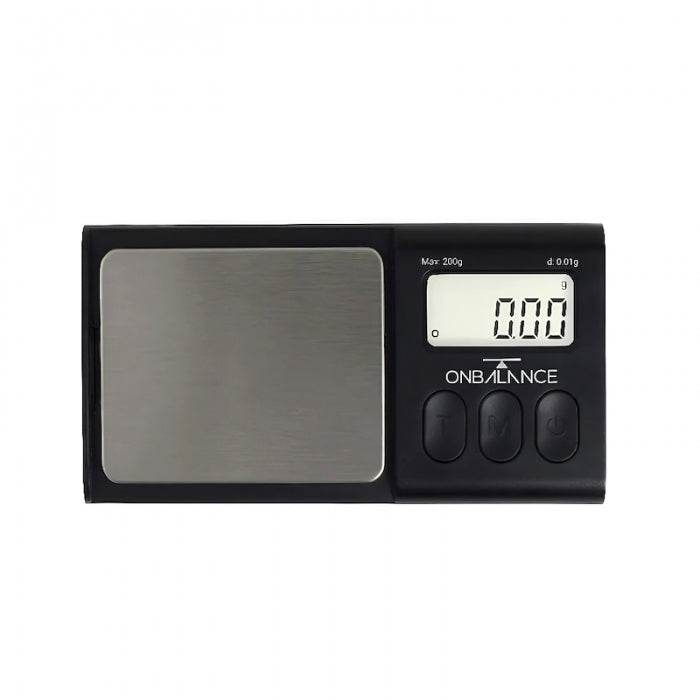 On Balance SLIDE Pocket Scale 200g x 0.01g – Blue - Bong Empire