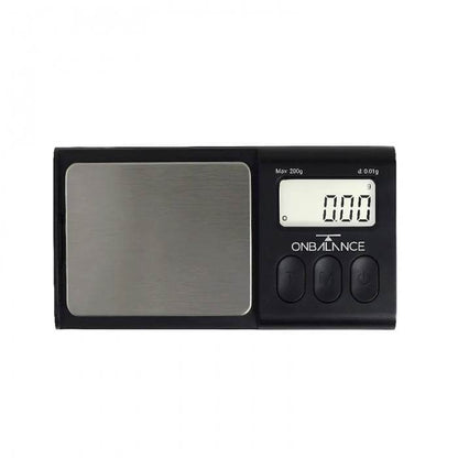 On Balance SLIDE Pocket Scale 200g x 0.01g – Blue - Bong Empire