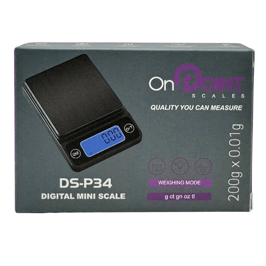 On Point Mini DS-P34 0.01x200g Scales - Oz Sweet Puff