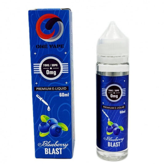 One Vape Premium E - Liquid Blueberry Blast 60mL - Bong Empire