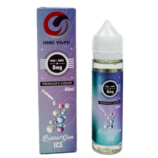 One Vape Premium E - Liquid Bubble Gum Ice 60mL - Bong Empire