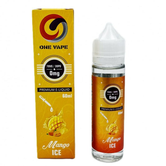 One Vape Premium E - Liquid Mango Ice 60mL - Bong Empire