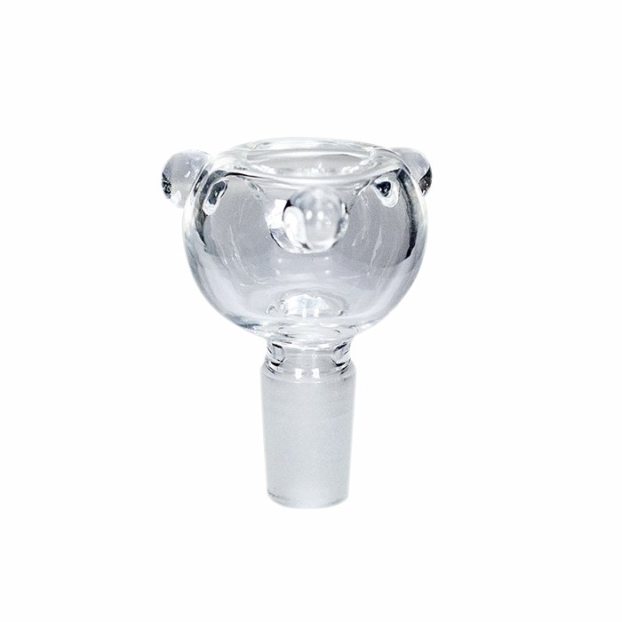 OZS Clear Egg Cup Glass Cone Piece 14mm - Bong Empire