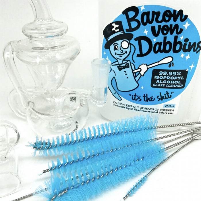 Baron Von Dabbins Bits n Pieces Brush 5 Pieces Set - Bong Empire