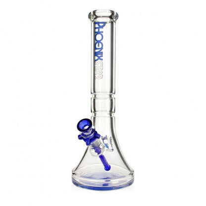 Phoenix Star 9mm Extra Thick Beaker Glass Bong 36cm - Bong Empire