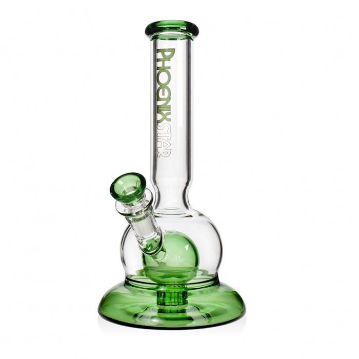 Phoenix Star Full Glass Bubble Bong 26cm - Bong Empire