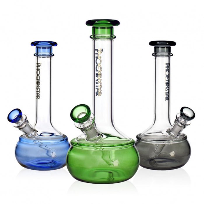 Phoenix Star Medium Drum Glass Bong 24cm - Bong Empire