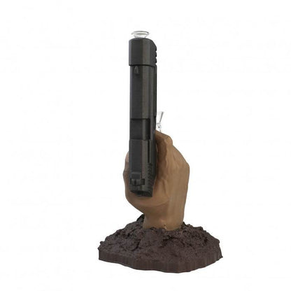Pistol In Hand Silicone Bong 27cm - Bong Empire