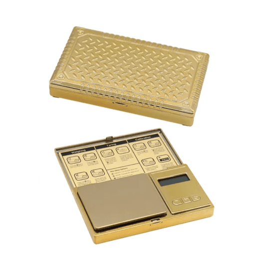 Quantum Precision Gold Digital Scale - 200g x 0.01g - Oz Sweet Puff