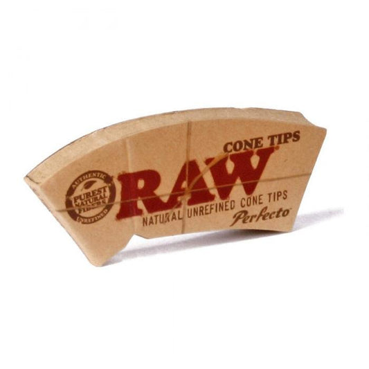 Raw Filter Cone Tips Perfecto 32 Per Booklet - Bong Empire