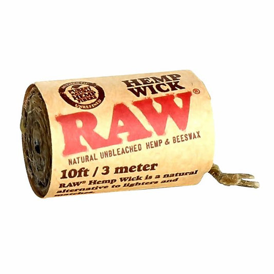 RAW Hemp Wick 10ft (3m) - Bong Empire