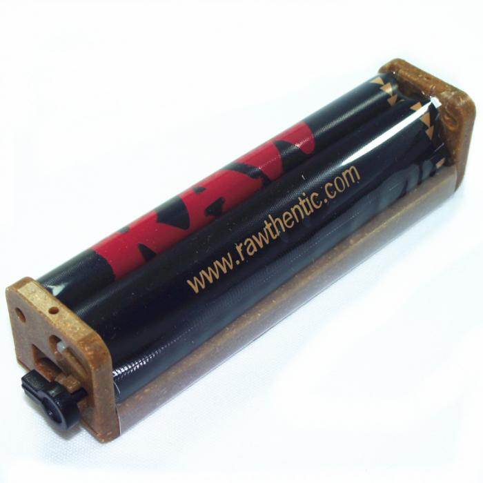 RAW Organic Plastic Two - Way Adjustable King Rolling Machine 110mm - Bong Empire