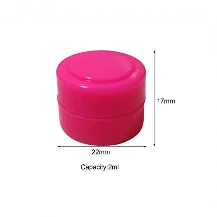 Silicone Container Storage Jar Seals Oil Wax 2mL - Bong Empire