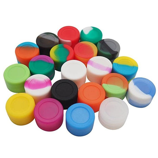 Silicone Container Storage Jar Seals Oil Wax 2mL - Bong Empire
