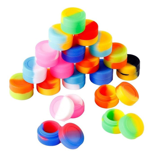 Silicone Container Storage Jar Seals Oil Wax 3mL - Bong Empire