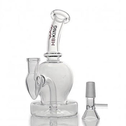 Small Clear Dab Rig Bong 17cm - Bong Empire