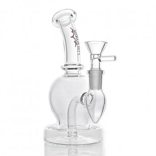 Small Clear Dab Rig Bong 17cm - Bong Empire
