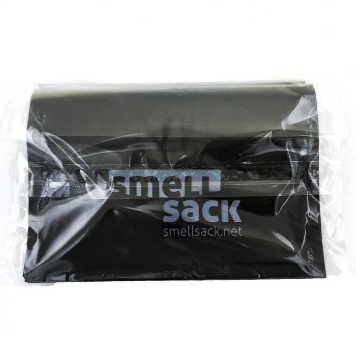 Smellsack Double Zipper Smell Proof Bags 15cm X 10cm 10 Pack - Bong Empire