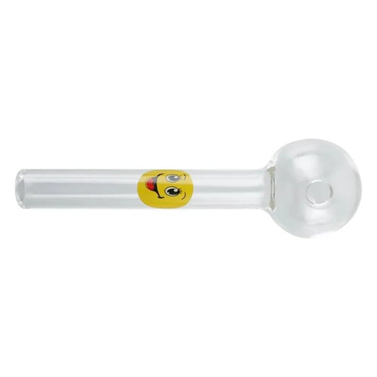Smiley Face Glass Pipe 11cm