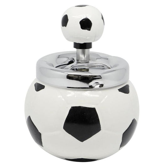 Soccer Ball Ceramic Spinning Ashtray - Bong Empire
