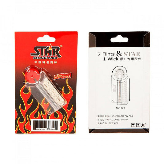 Star Flint and Wick Set - Bong Empire