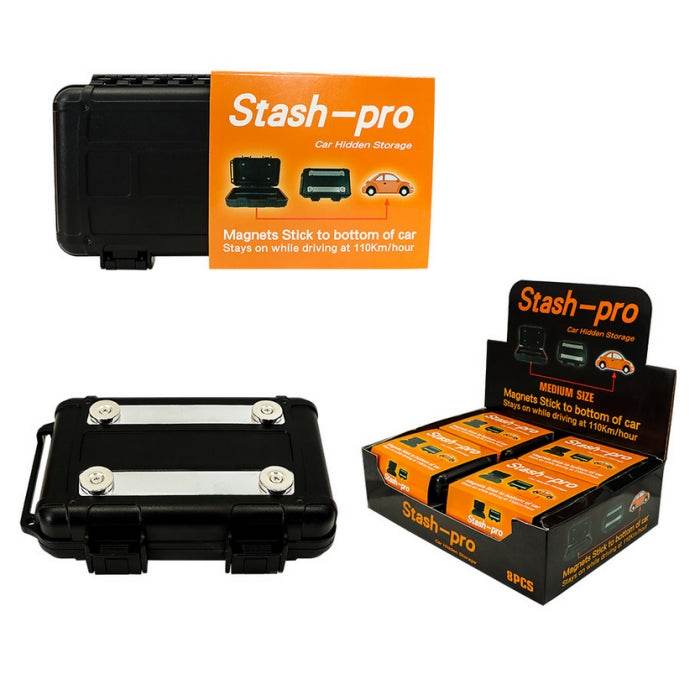 Stash Pro Magnetic Airtight Car Storage Box - Bong Empire