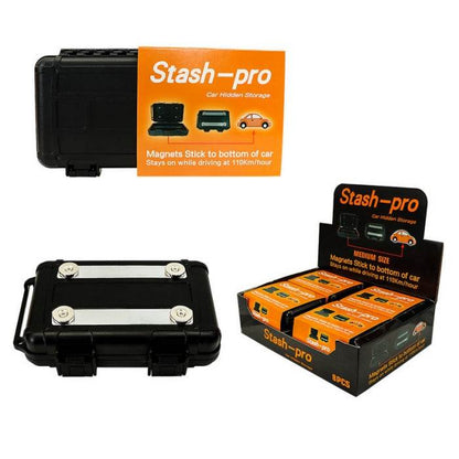 Stash Pro Magnetic Airtight Car Storage Box - Bong Empire