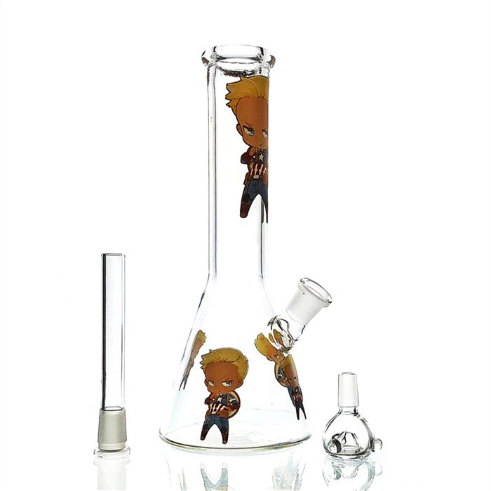 Stone Age CA Beaker Glass Bong 28cm - Bong Empire