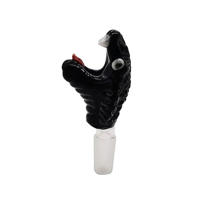 Stone Age Snake Glass Cone Piece 14mm - Bong Empire