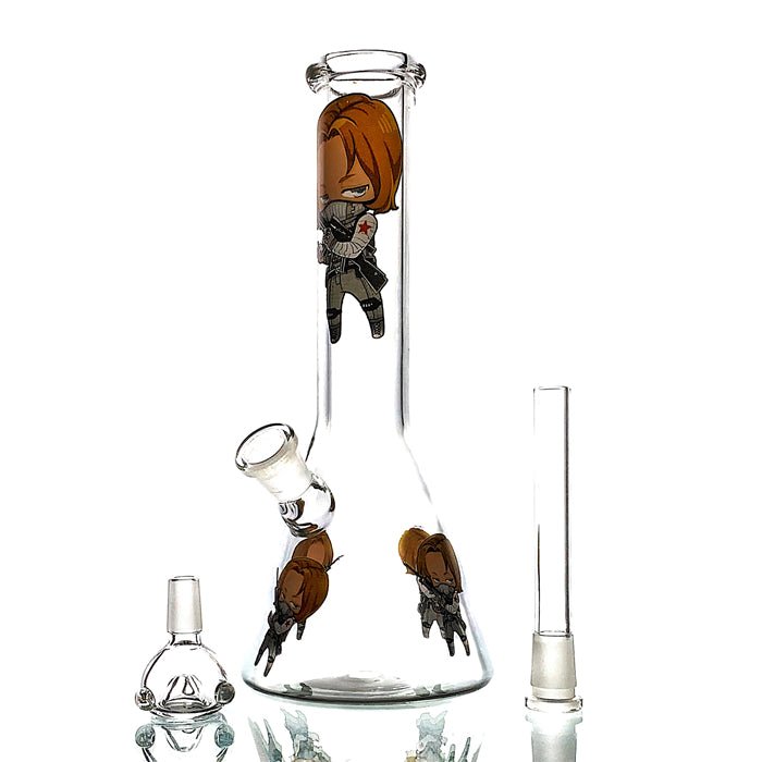 Stone Age WS Beaker Glass Bong 28cm - Bong Empire