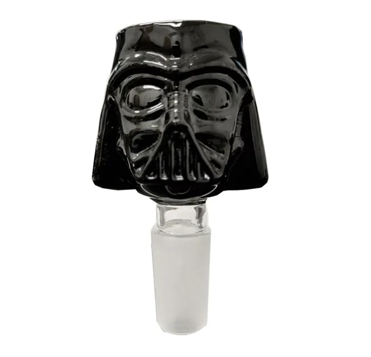 14mm Stone Age Darth Vader Glass Cone Piece