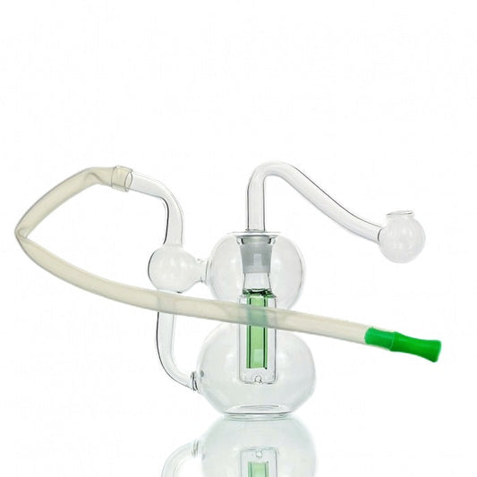 Glass Percolator Sweet Puff Water Pipe 10cm