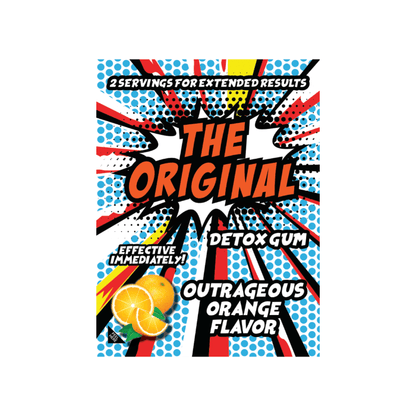 The Original Detox Gum Orange Flavour - Oz Sweet Puff
