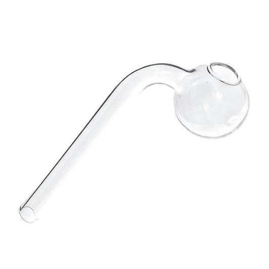 Vertical Curved Glass Pipe 11cm