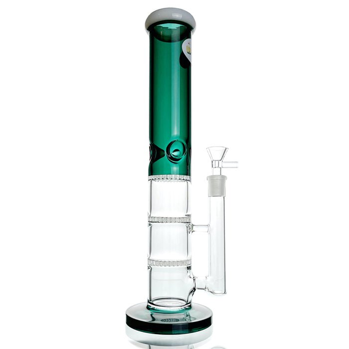 WEGE 3 Layer Percolator Ice Catcher Glass Bong 35cm - Bong Empire