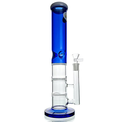 WEGE 3 Layer Percolator Ice Catcher Glass Bong 35cm - Bong Empire