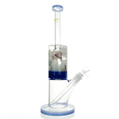 WEGE Aquatic Seashell Glass Bong 33cm - Bong Empire