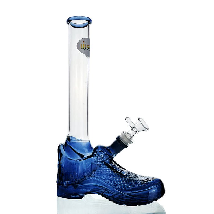 WEGE Blue Boot Glass Bong 30cm - Bong Empire