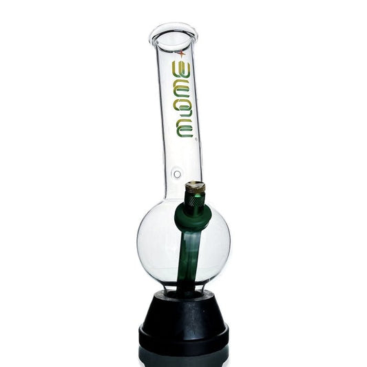 WEGE Clear Bubble Glass Bong 27cm - Bong Empire