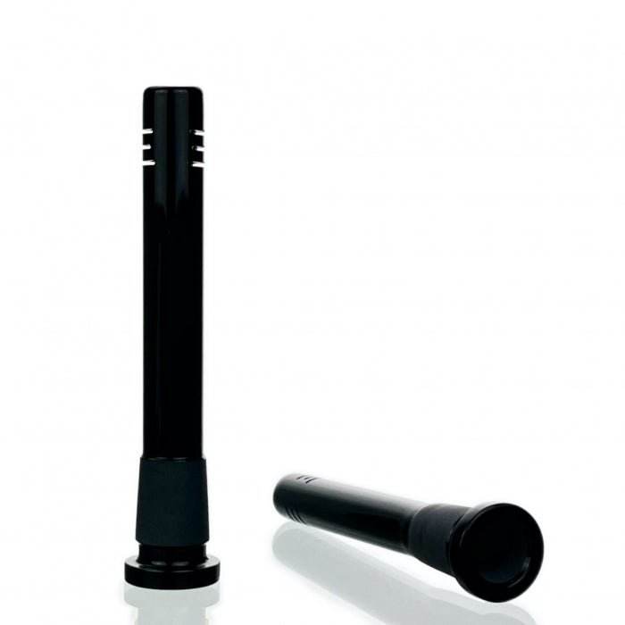 WEGE Full Colour Glass Stem 12cm Black - Bong Empire